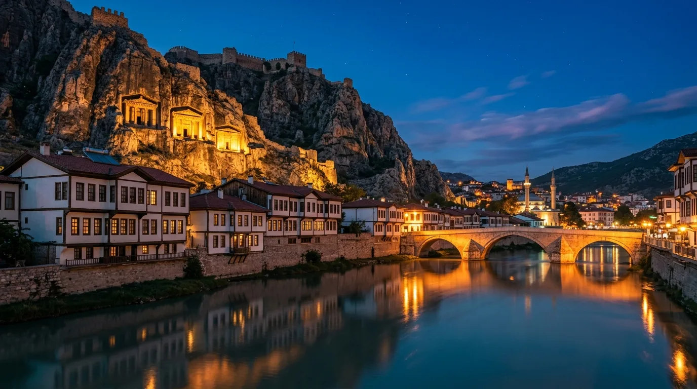 Amasya isim k&ouml;keni yazısı i&ccedil;in yapay zeka ile &uuml;retilen kapak g&ouml;rseli