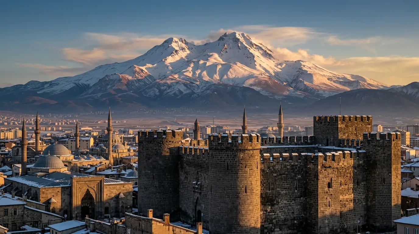 Kayseri isim k&ouml;keni yazısı i&ccedil;in yapay zeka ile &uuml;retilen kapak g&ouml;rseli